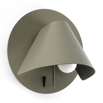 FARO 62356 - Nástenné bodové svietidlo NOON 1xE27/15W/230V zelené