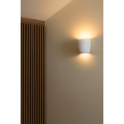 FARO 63428 - Nástenné svietidlo KAPPU 1xE14/7W/230V 15,8x15 cm biela
