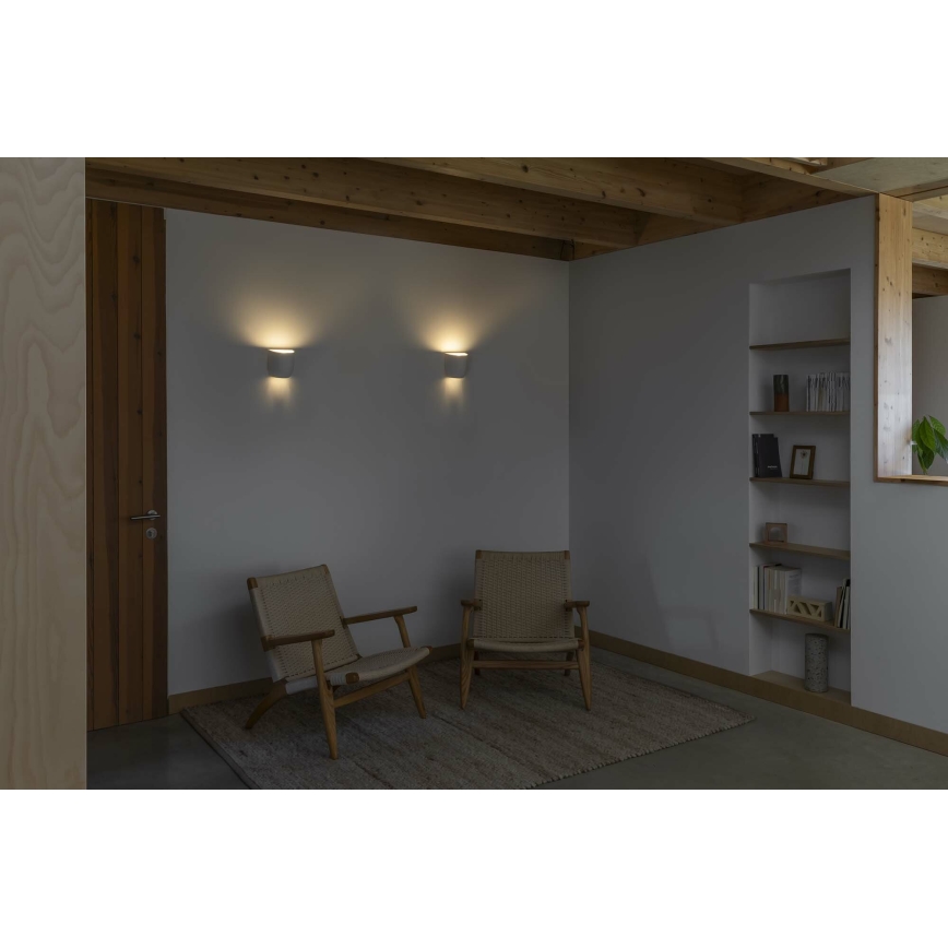 FARO 63428 - Nástenné svietidlo KAPPU 1xE14/7W/230V 15,8x15 cm biela