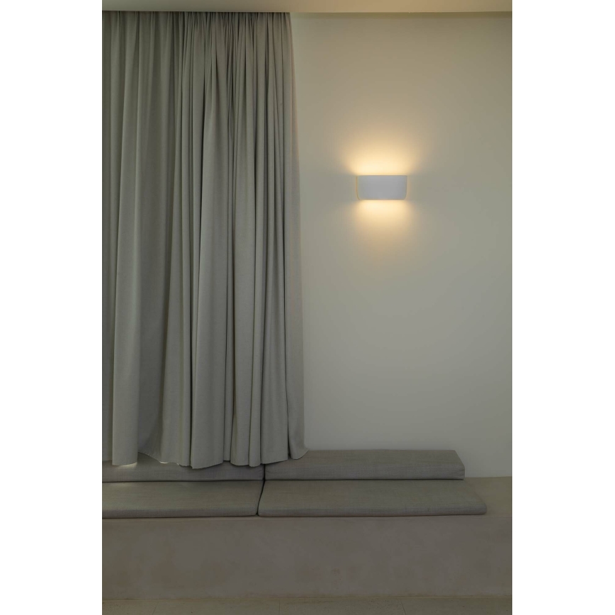 FARO 63430 - Nástenné svietidlo KAPPU 2xE14/7W/230V 16,8x30 cm biela