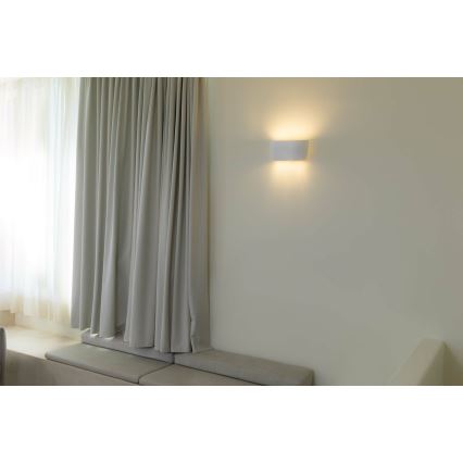 FARO 63430 - Nástenné svietidlo KAPPU 2xE14/7W/230V 16,8x30 cm biela