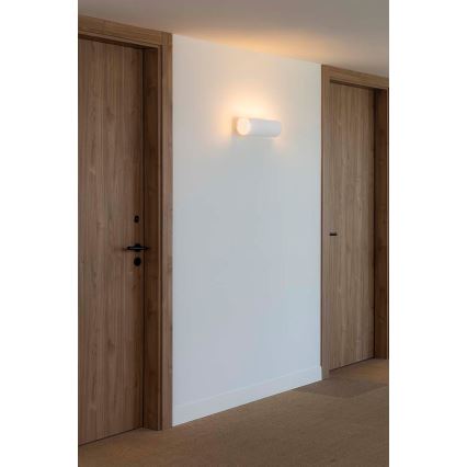FARO 63436 - Nástenné svietidlo TRAMA 2xE14/7W/230V biela