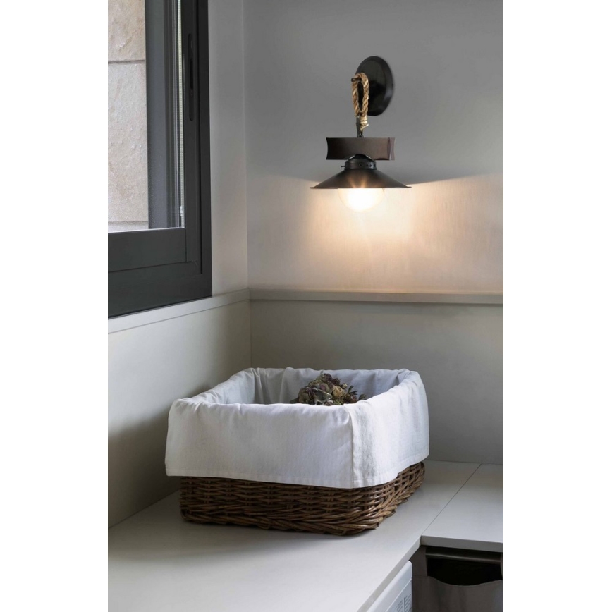 FARO 68138 - Nástenné svietidlo NUDOS 1xE27/60W/100-240V