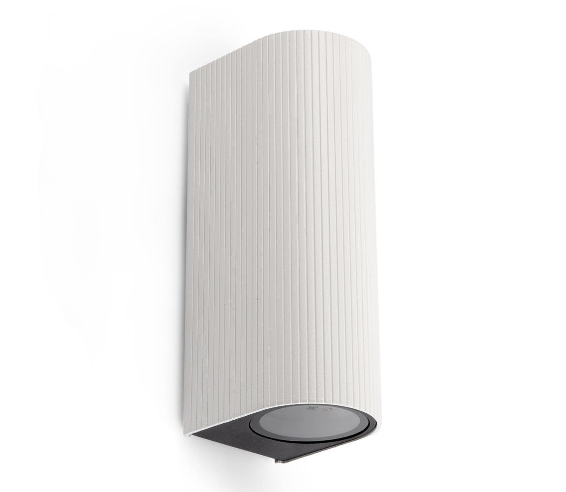 FARO Barcelona FARO 70328 - Vonkajšie nástenné svietidlo ESTELA 2xGU10/5W/230V IP65 biele 70328