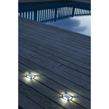 FARO 70564 - LED Vonkajšie zápustné svietidlo KEENAN-3 LED/1W/12V IP67