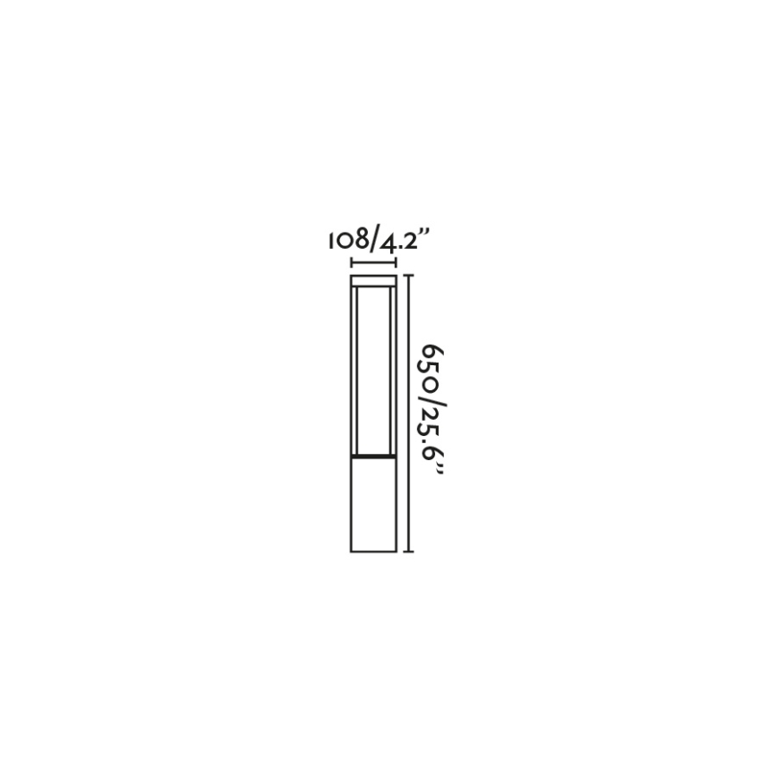 FARO 70842 - LED Vonkajšia lampa AGRA LED/9W/230V IP55 antracit