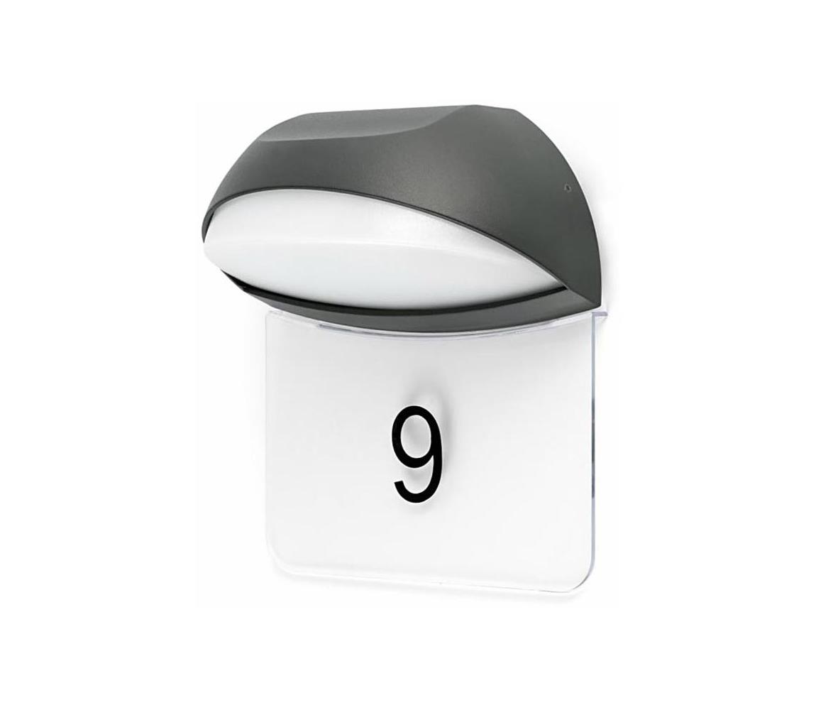 FARO Barcelona FARO 71197 - Vonkajšie nástenné LED svietidlo NUM LED/7W/230V IP54 71197