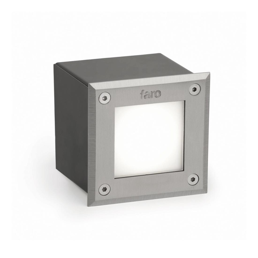 FARO 71499N - LED Vonkajšie nájazdové svietidlo LED-18 LED/3W/230V IK08 IP67