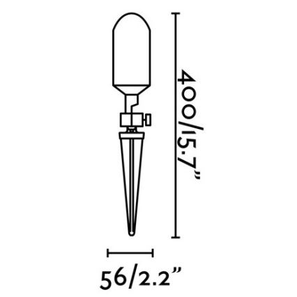 FARO 71613 - Vonkajšie svietidlo ANDY 1xGU10/8W/230V IP65