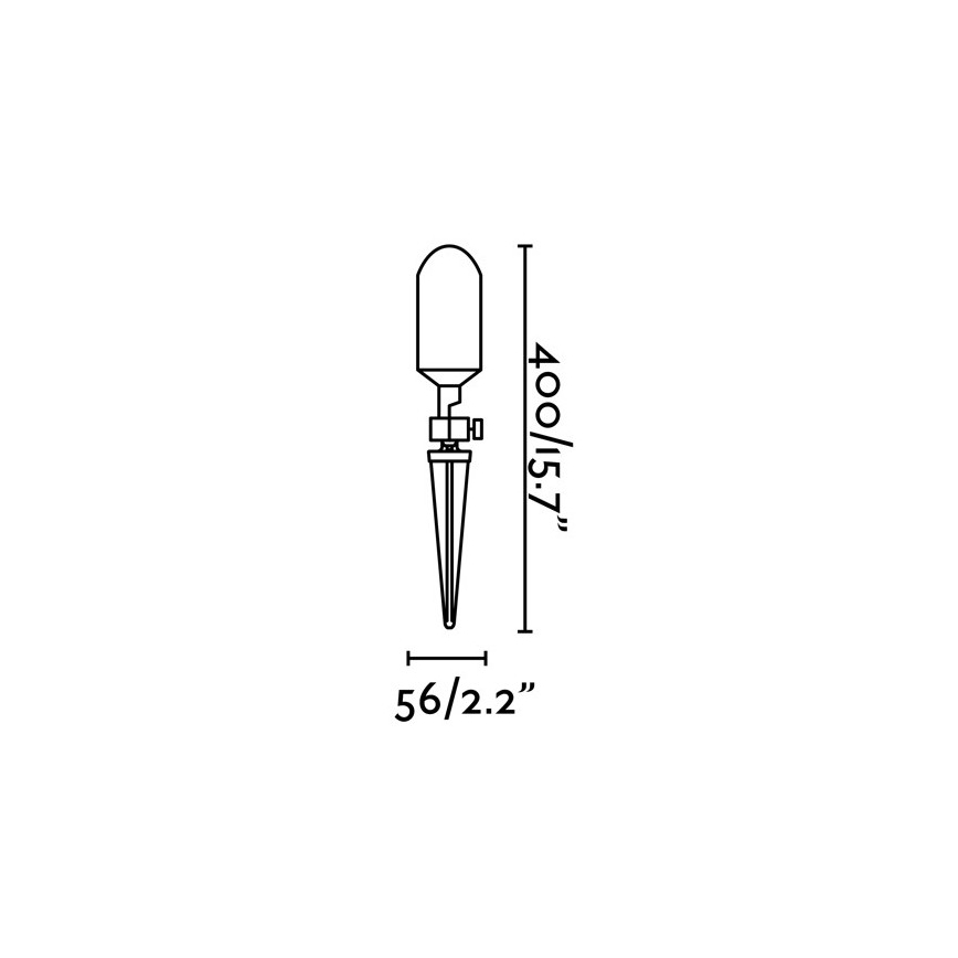 FARO 71613 - Vonkajšie svietidlo ANDY 1xGU10/8W/230V IP65