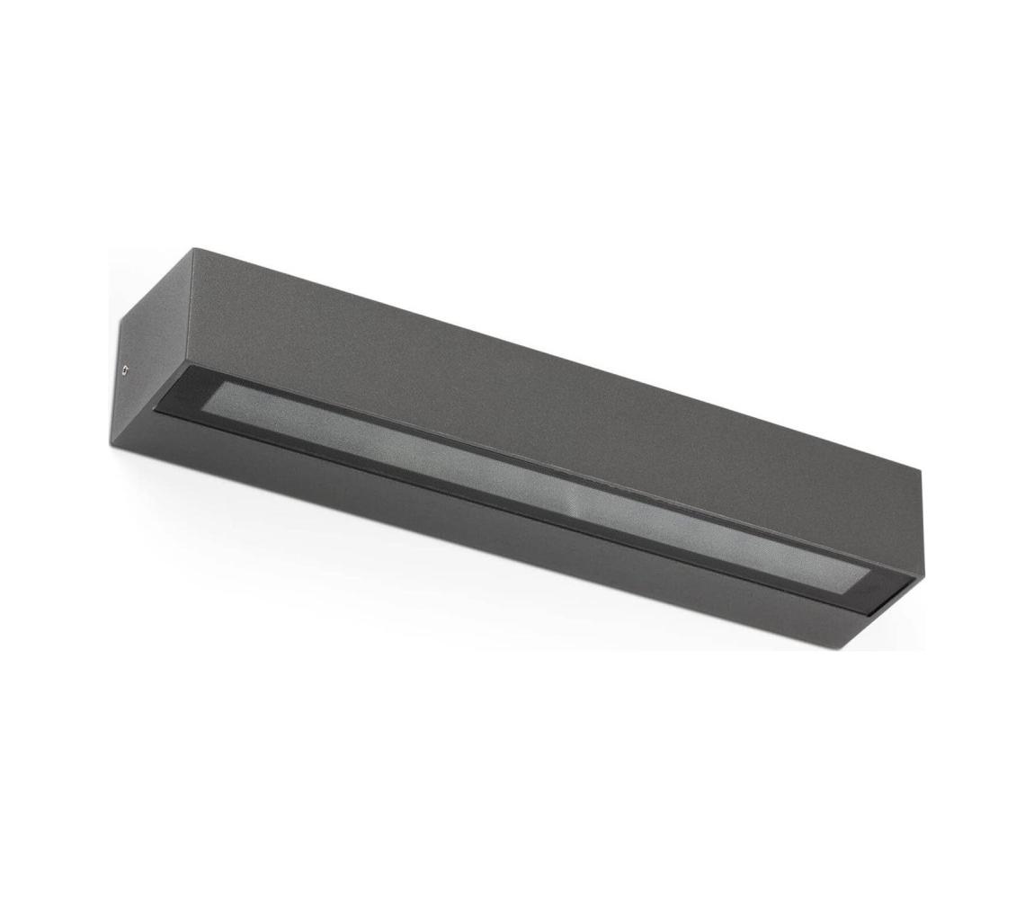 FARO Barcelona FARO 71904 - LED vonkajšie nástenné svietidlo DORO 2xLED/10W/230V IP65 antracit 71904