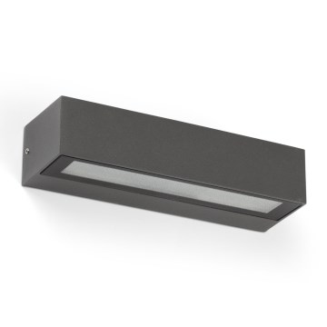 FARO 71910 - LED vonkajšie nástenné svietidlo LAKO LED/8W/230V IP65 antracitové