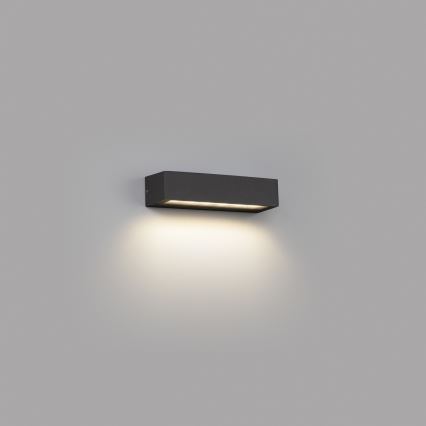FARO 71910 - LED vonkajšie nástenné svietidlo LAKO LED/8W/230V IP65 antracitové