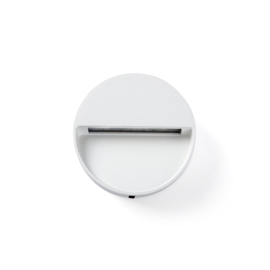 FARO 71961 - LED schodiskové svietidlo DUNE LED/3W/230V 2200/2700/3200/4000K IP65 biele okrúhle