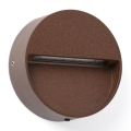 FARO 71962 - LED schodiskové svietidlo DUNE LED/3W/230V 2200/2700/3200/4000K IP65 hnedé guľaté