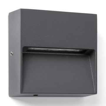FARO 71963 - LED Schodiskové svietidlo DUNE LED/3W/230V 2200/2700/3200/4000K IP65 antracit štvorec
