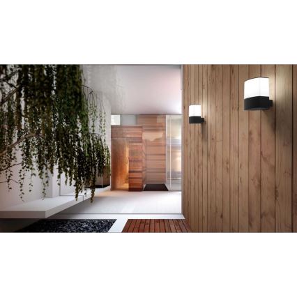 FARO 74440 - Vonkajšie nástenné svietidlo DATNA 1xE27/20W/230V IP44
