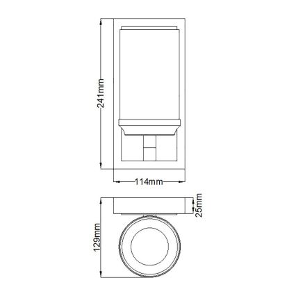 Feiss - LED Kúpeľňové nástenné svietidlo AMALIA 1xG9/3,5W/230V IP44 lesklý chróm
