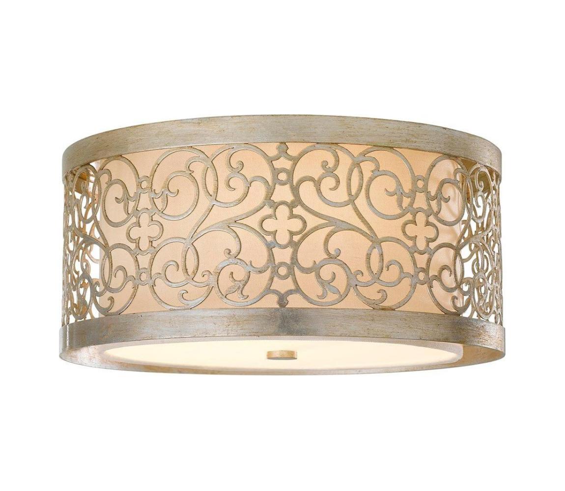 Elstead Feiss FE-ARABESQUE-F - Stropné svietidlo ARABESQUE 2xE27/40W/230V zlaté FE-ARABESQUE-F