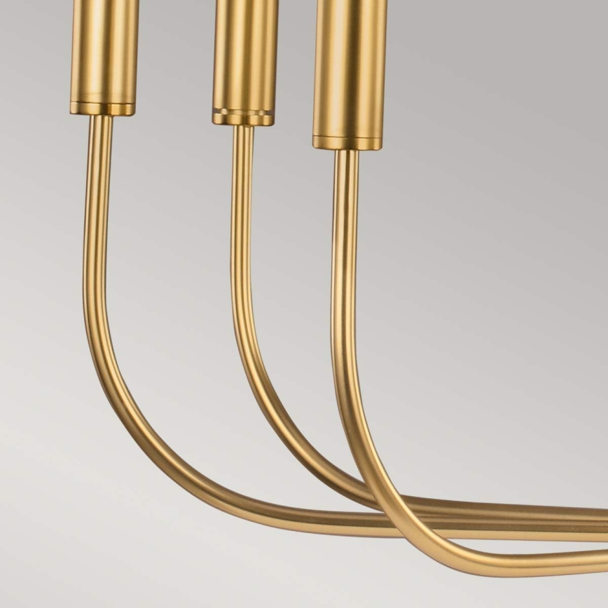 Feiss - Luster na tyči BRIANNA 9xE14/60W/230V