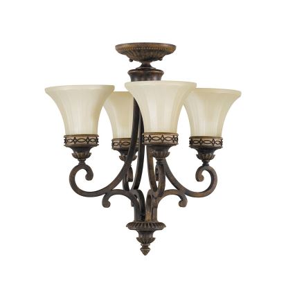 Feiss - Luster na reťazi DRAWING ROOM 4xE27/60W/230V