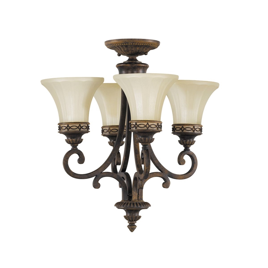 Feiss - Luster na reťazi DRAWING ROOM 4xE27/60W/230V