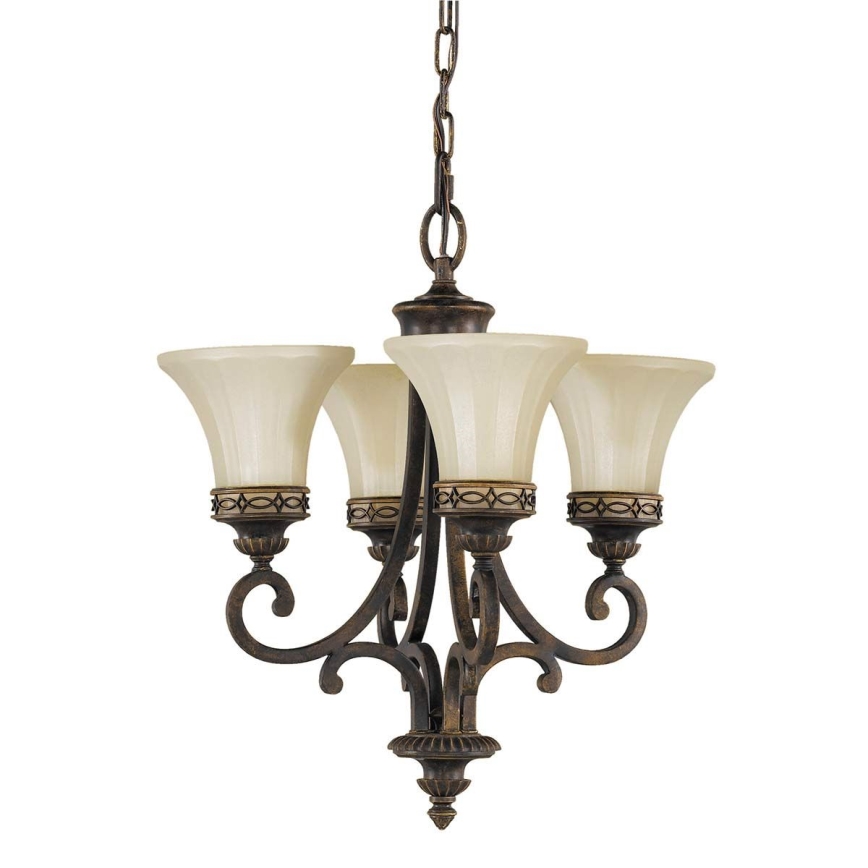 Feiss - Luster na reťazi DRAWING ROOM 4xE27/60W/230V