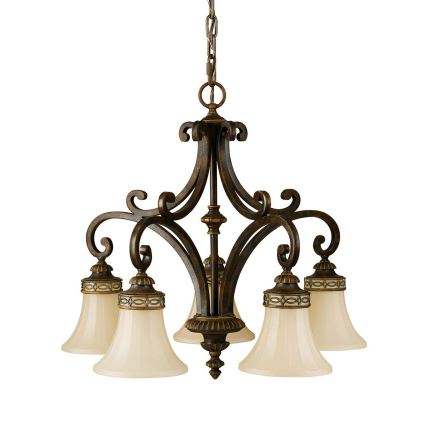 Feiss - Luster na reťazi DRAWING ROOM 5xE27/60W/230V