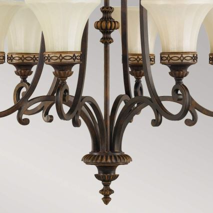 Feiss - Luster na reťazi DRAWING ROOM 6xE27/60W/230V