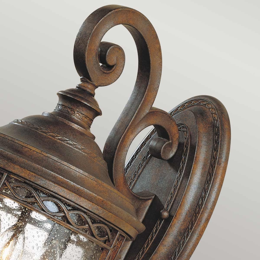 Feiss - Vonkajšie nástenné svietidlo ENGLISH BRIDLE 3xE14/60W/230V IP44