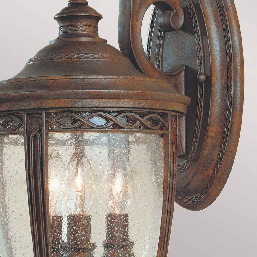 Feiss - Vonkajšie nástenné svietidlo ENGLISH BRIDLE 3xE14/60W/230V IP44