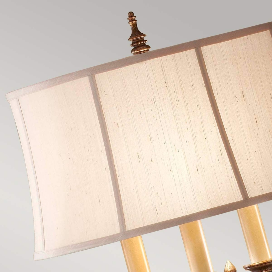 Feiss - Stojacia lampa GIBSON 4xE27/60W/230V