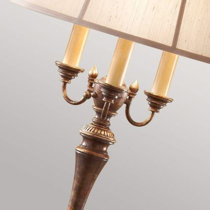 Feiss - Stojacia lampa GIBSON 4xE27/60W/230V