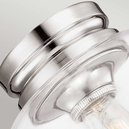 Feiss - Stropné svietidlo HOUNSLOW 1xE27/60W/230V lesklý chróm