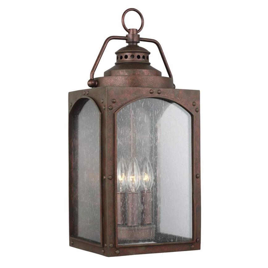 Feiss - Vonkajšie nástenné svietidlo RANDHURST 3xE14/40W/230V IP44