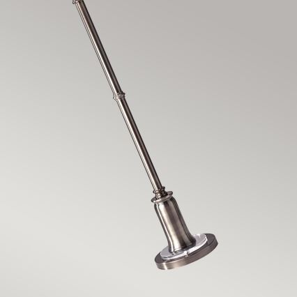 Feiss - Stojacia lampa STATEROOM 2xE27/60W/230V strieborná