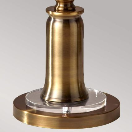 Feiss - Stojacia lampa STATEROOM 2xE27/60W/230V mosadz