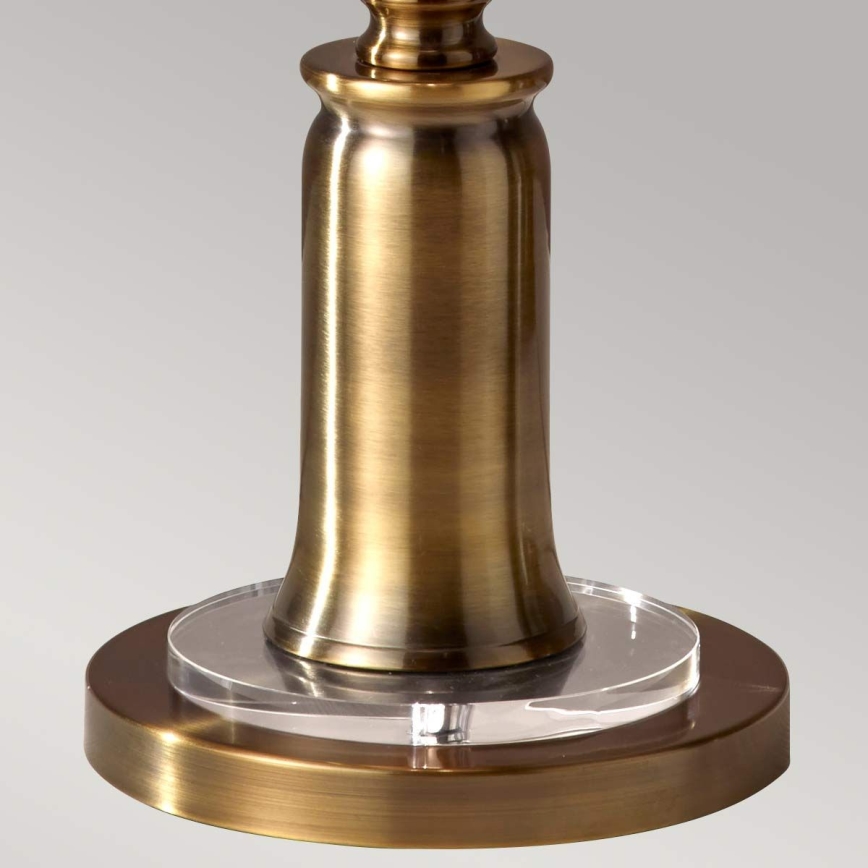 Feiss - Stojacia lampa STATEROOM 2xE27/60W/230V mosadz