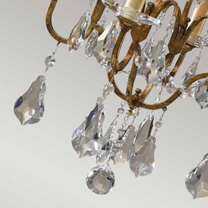Feiss - Luster na reťazi VALENTINA 4xE14/60W/230V