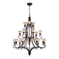 Feiss - Luster na reťazi DRAWING ROOM 18xE27/60W/230V