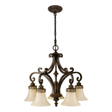 Feiss - Luster na reťazi DRAWING ROOM 5xE27/60W/230V