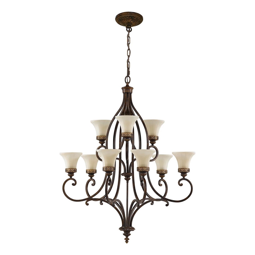 Feiss - Luster na reťazi DRAWING ROOM 9xE27/60W/230V