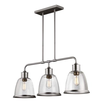 Feiss - Luster na tyči HOBSON 3xE27/60W/230V