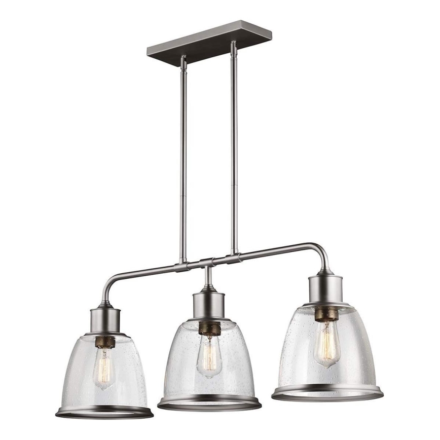 Feiss - Luster na tyči HOBSON 3xE27/60W/230V