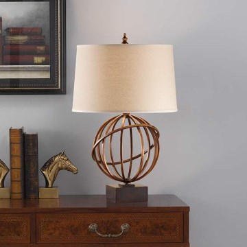 Feiss - Stolná lampa SPENCER 1xE27/60W/230V
