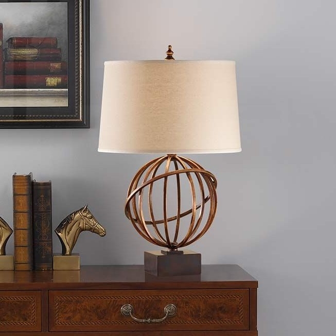 Feiss - Stolná lampa SPENCER 1xE27/60W/230V