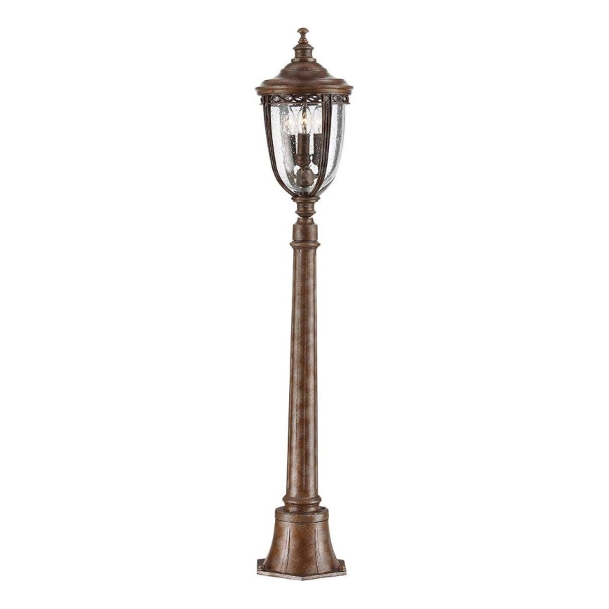 Feiss - Vonkajšia lampa ENGLISH BRIDLE 3xE14/60W/230V IP44