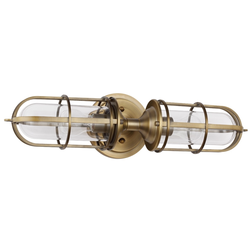Feiss - Vonkajšie nástenné svietidlo URBAN 2xE27/60W/230V IP44 bronz