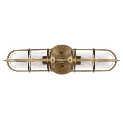 Feiss - Vonkajšie nástenné svietidlo URBAN 2xE27/60W/230V IP44 bronz