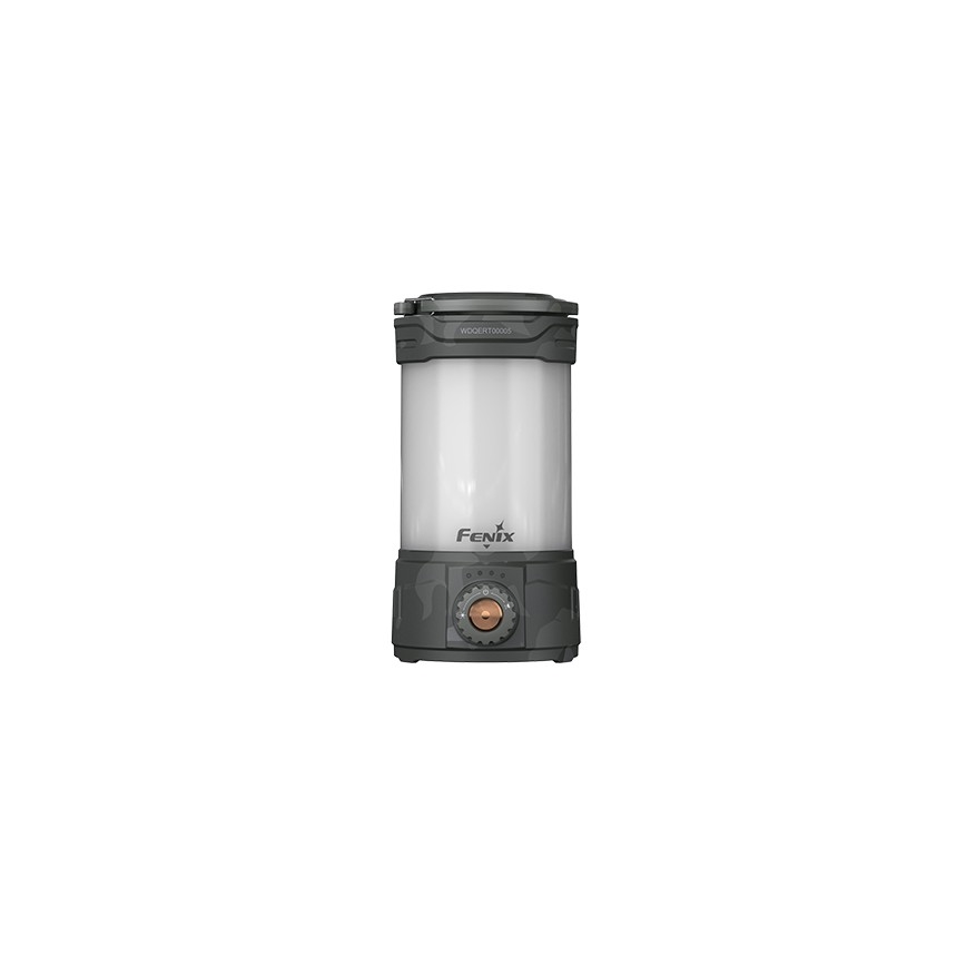 Fenix CL26RPROCAM - LED Stmievateľná prenosná nabíjacia lampa LED/USB IP66 650 lm 408 h šedá
